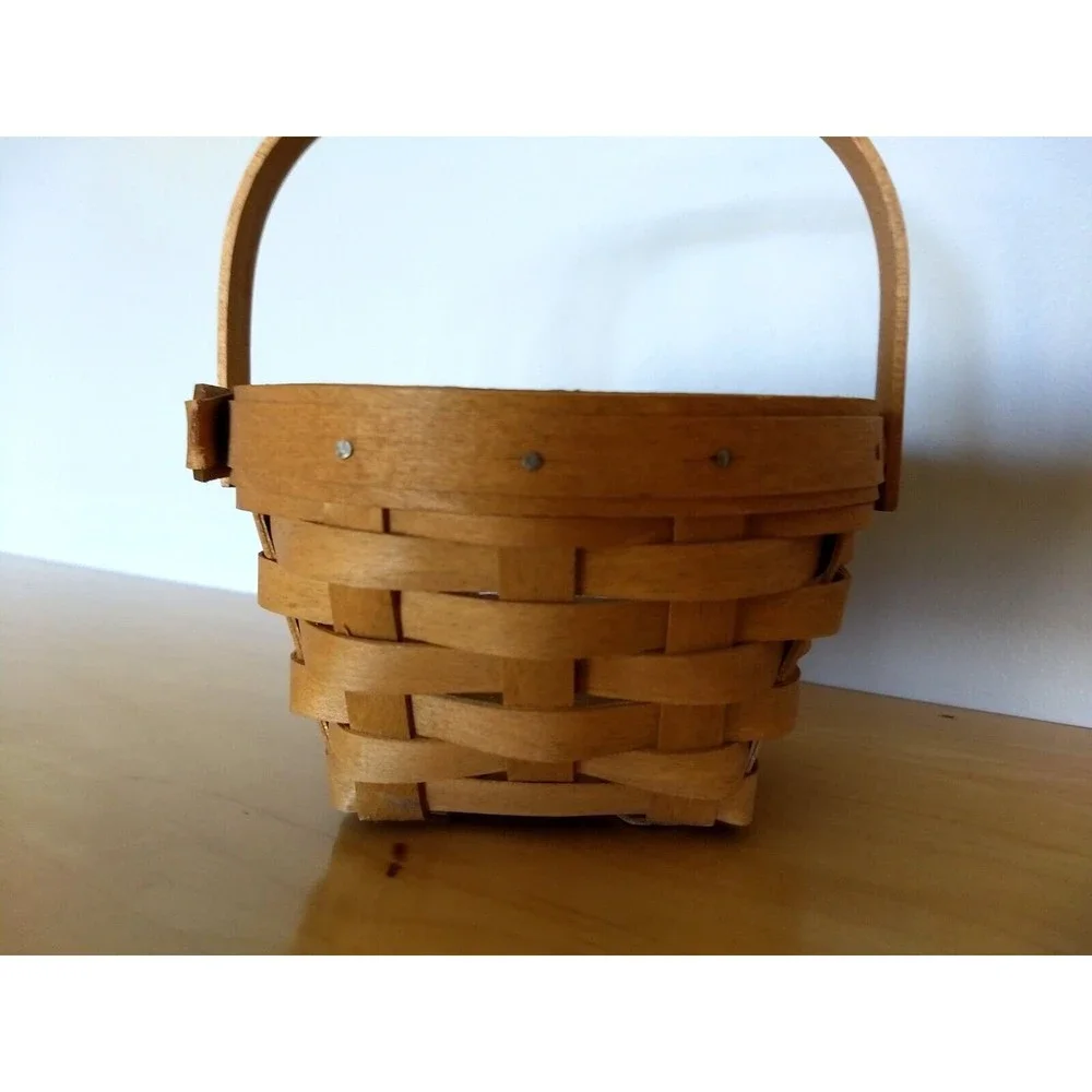 LONGABERGER‎ Swing Handle 2005 Dresden Basket with Protective Liner SIGNED